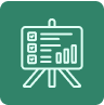 Early planning for retirement featuring a chart displayed on a flip chart stand, with financial planning by NS Wealth.